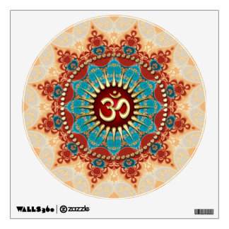 OM Bohemian Mandala Wall Sticker