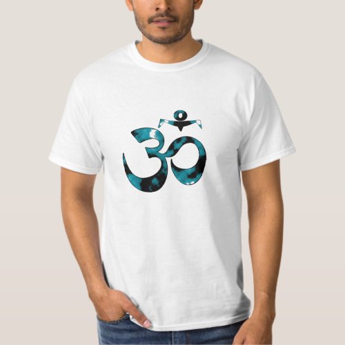 Om Camouflage _ Yoga T_Shirts for Men