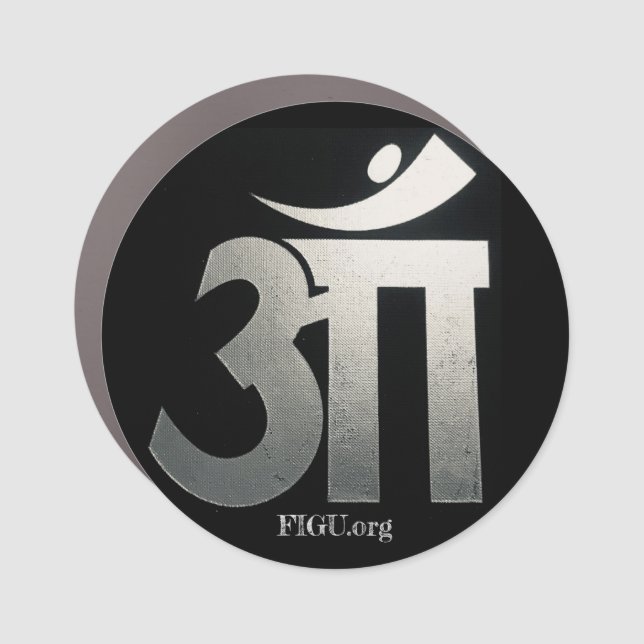 OM  CAR MAGNET (Front)