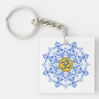 Om design keychain