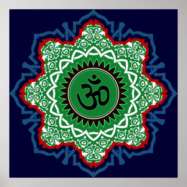 Om Design Poster (Front)