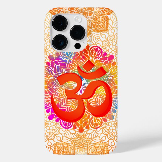 Om Devine Sympbol Case-Mate iPhone Case (Back)
