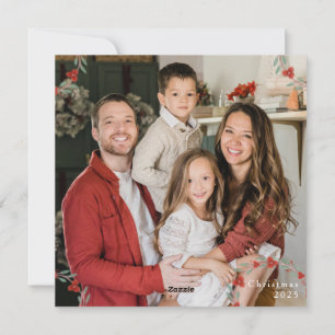 'Om For The Holidays' Yoga and Wreath Card