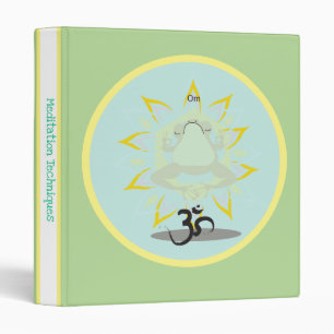 Om Frog Binder