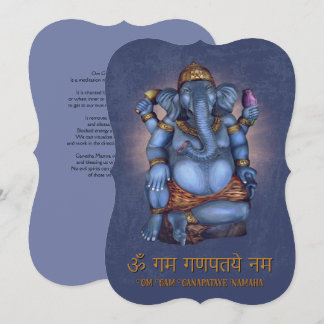 Om Gan Ganpataye Mantra to Lord Ganesha