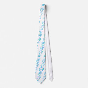 Om-ganpati-turqoise Neck Tie