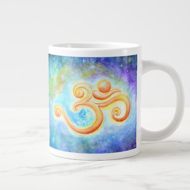 Om Glow Giant Coffee Mug (Right)