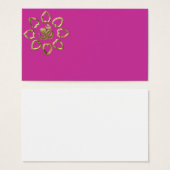 Om golden symbol (Front & Back)