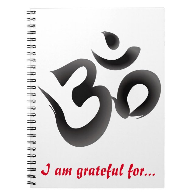Om Gratitude Journal (Front)