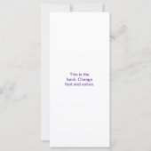 Om in Purples - Namaste (Back)