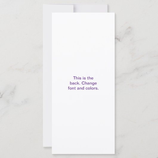 Om in Purples - Namaste (Back)