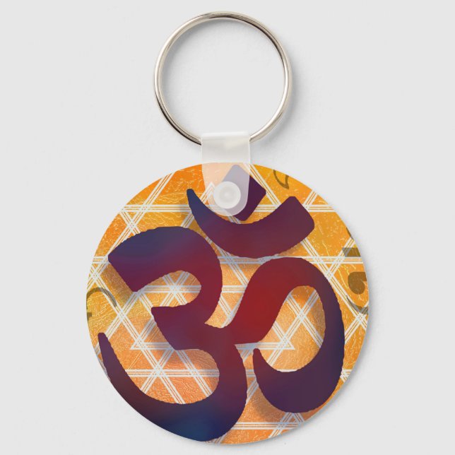 Om Keychain (Front)