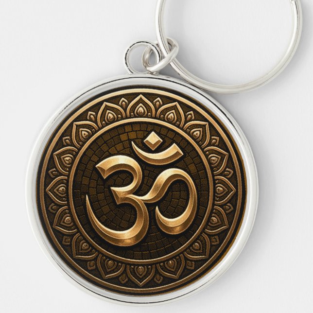 Om Keychain (Front)