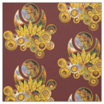 OM LOTUS ENERY free - batik + your backg. &amp; idea Fabric
