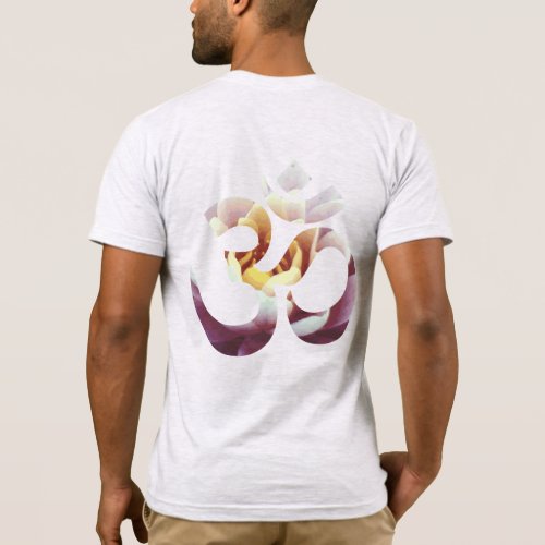 Om Lotus Mantra Yoga Mens Double Sided Template T_Shirt