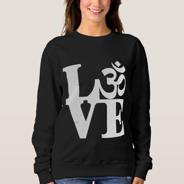 Om Love Sweatshirt (Front)