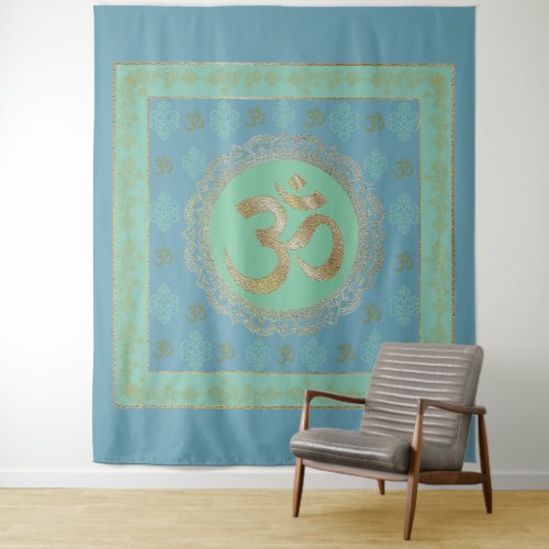 OM Mandala _ Tapestry