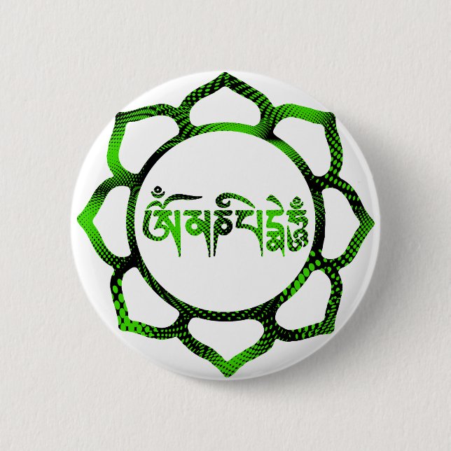 om mani padme hum-2 button (Front)