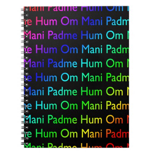 Om Mani Padme Hum Notebook