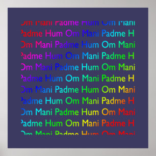 Om Mani Padme Hum Print
