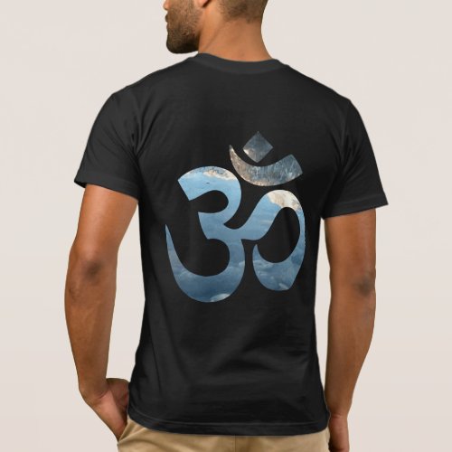 Om Mantra Meditation Yoga Mens Front And Back T_Shirt
