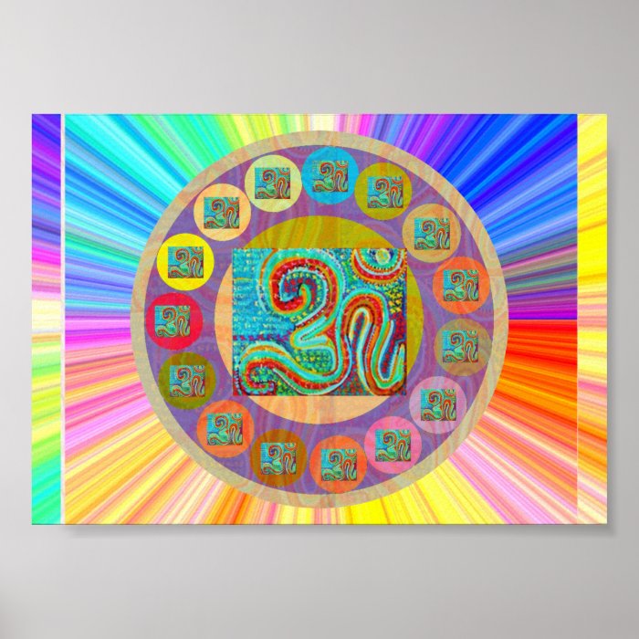 OM MANTRA  OmMantra 108 times and other mantras Posters