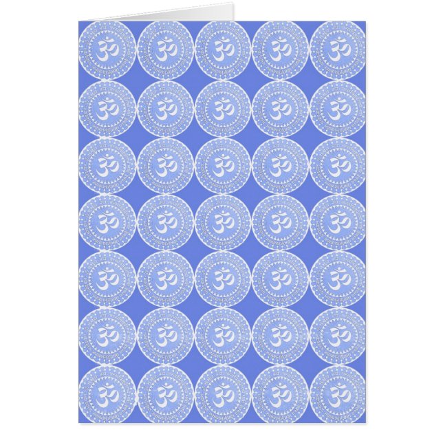 OM Mantra Symbol : OMMANTRA Cards (Front)