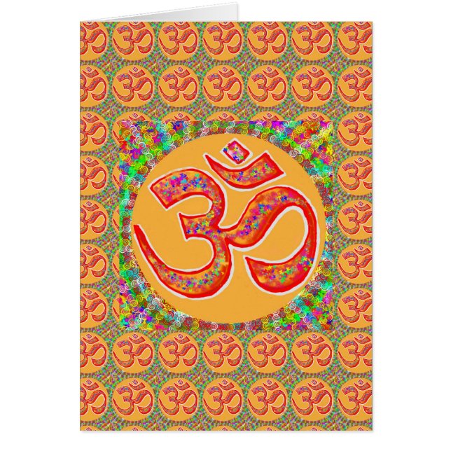 OM MANTRA Symbol : TRUE HOLY ROBE Color Cards (Front)