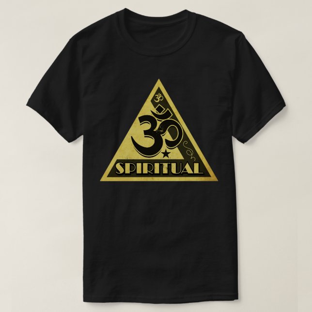 Om Meditation T-Shirt (Design Front)