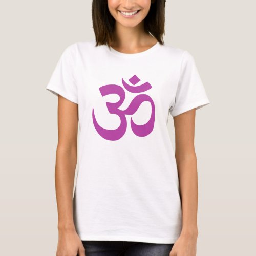 OM Meditation Yoga Pilates Goa T_Shirt