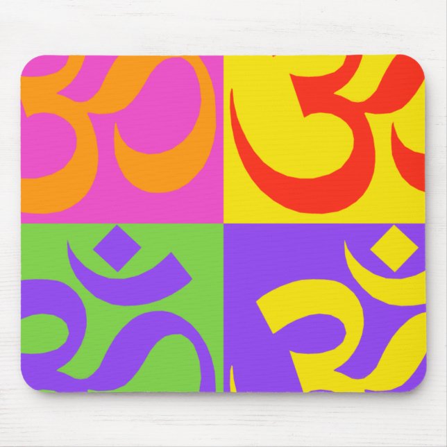 Om Mouse Pad (Front)