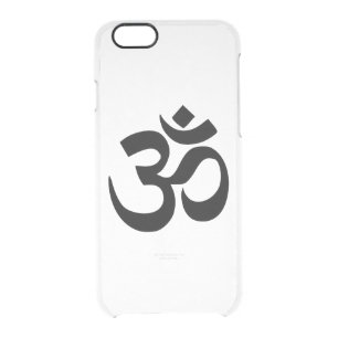 Om Namah Shivaya Aum Shanti Aum Om Symbol ॐ Peace Clear iPhone 6/6S Case