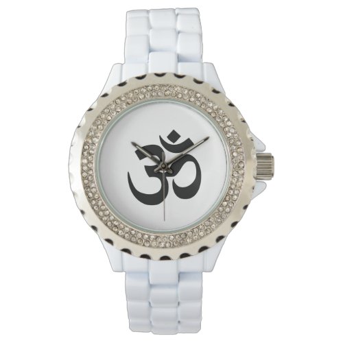 Om Namah Shivaya Aum Shanti Aum Om Symbol à Peace Watch