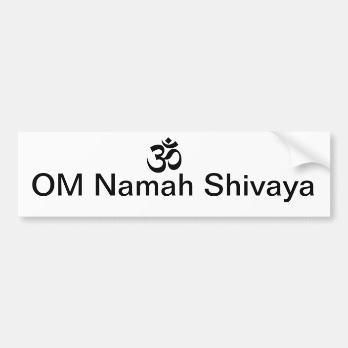 om namah shivaya in hindi stylish font