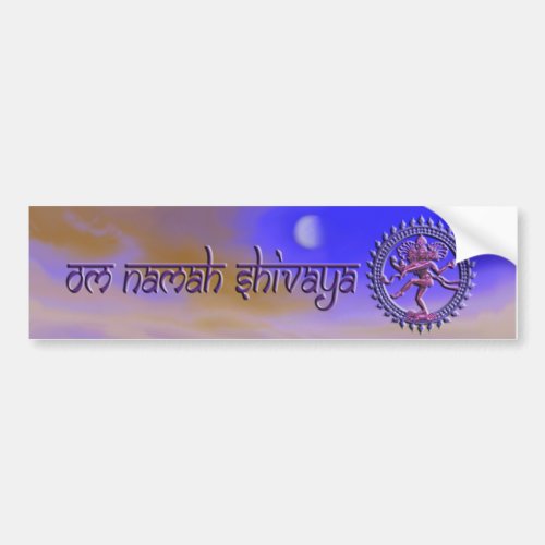 Om Namah Shivaya bumper sticker