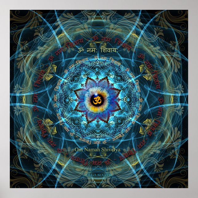 Om Namah Shivaya Poster (Front)