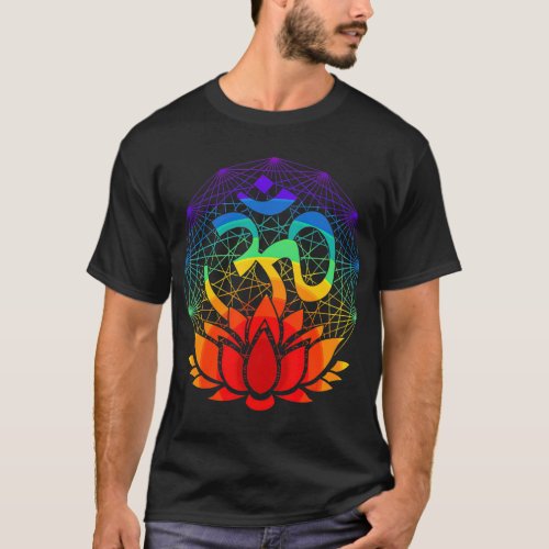 Om Namah Shivaya Symbol Shiva Mantra Spiritual T_Shirt