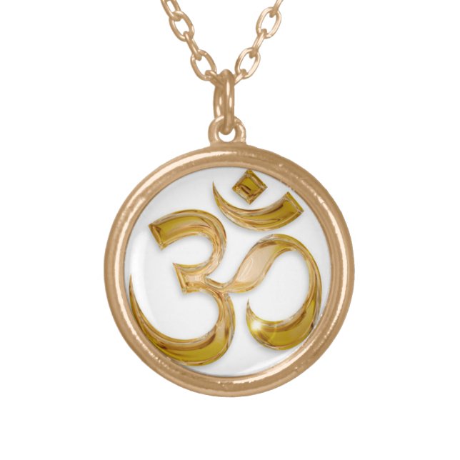 Om necklace (Front)
