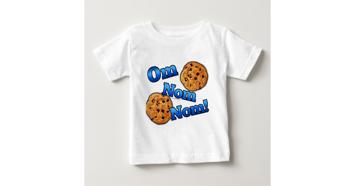 Om Nom Nom Meme Love Cookies Baby T Shirt Zazzle Com Om Nom Nom Meme Love Cookies Baby T Shirt Zazzle Com