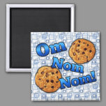 Om Nom Nom, Meme Love Cookies Magnet