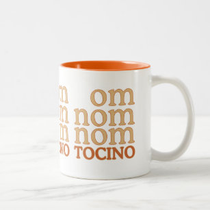 OM NOM NOM mmm... TOCINO Two-Tone Coffee Mug