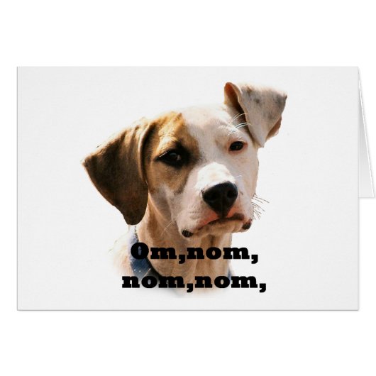Om, nom, nom, nom, cards (Front Horizontal)