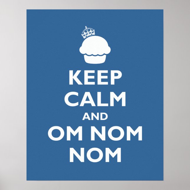 Om Nom Nom Poster (Front)