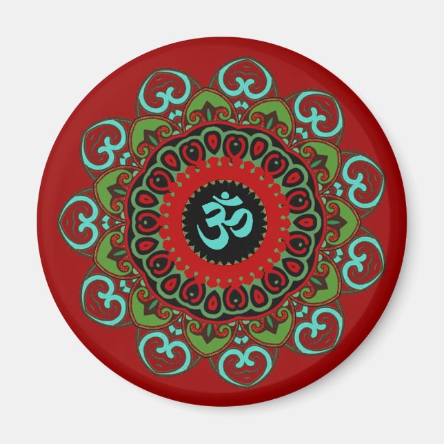 Om of Chaos Magnet (Front)