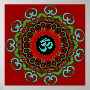 Om of Chaos Print