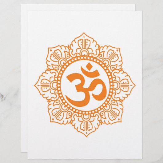 Om - Ohm - Aum Symbol (Front/Back)