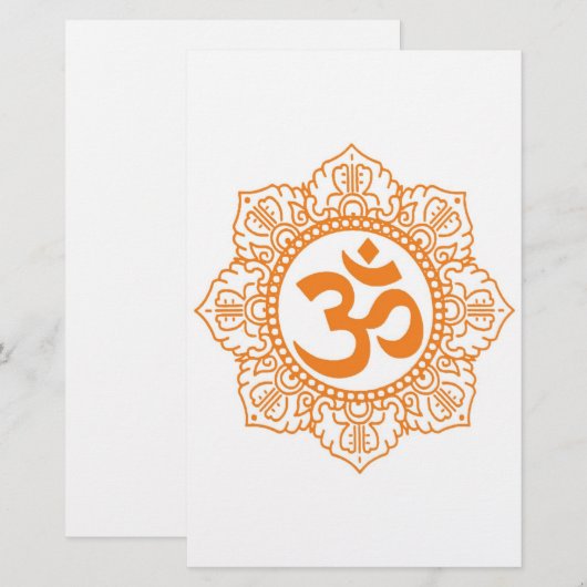 Om - Ohm - Aum Symbol (Front/Back)