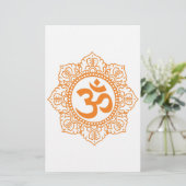 Om - Ohm - Aum Symbol (Standing Front)