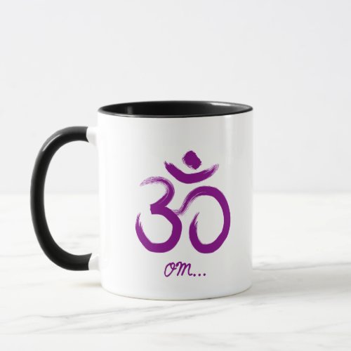 Om Ohm Spiritual Cups and Mugs