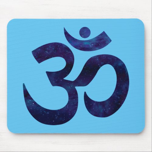 Om Ohm Symbol Sign Yoga Meditation Zen Mouse Pad